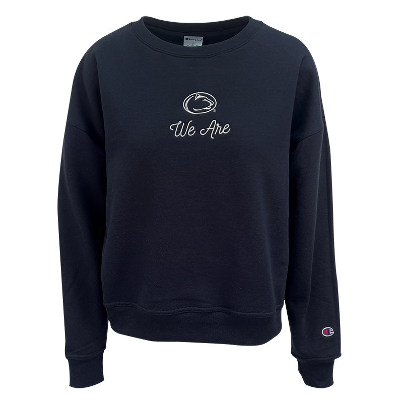 Champion Custom Products Champion Ladies We Are Sweatshirt Navy XL