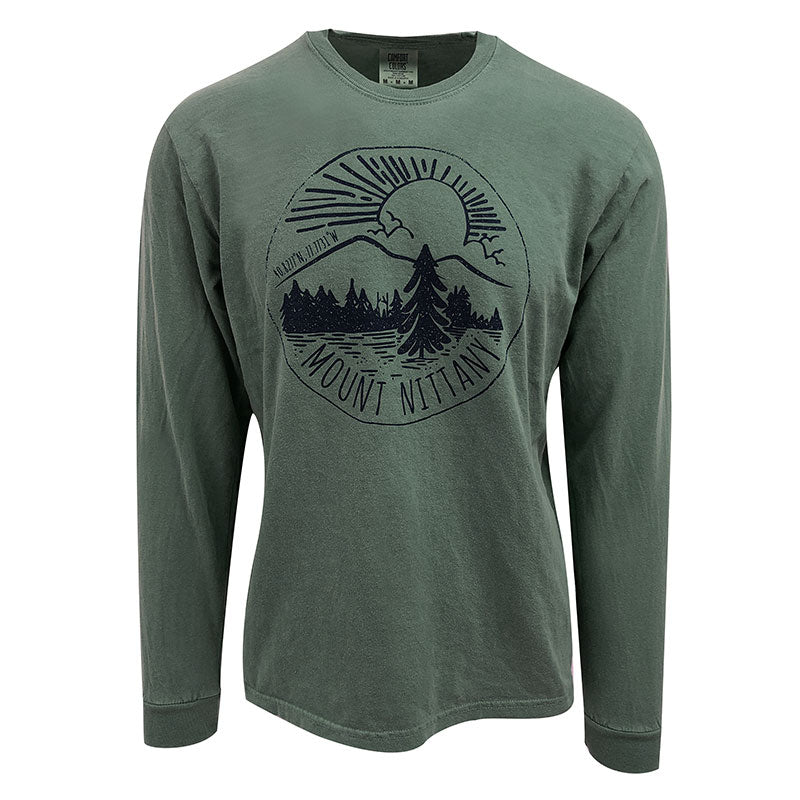 Comfort Colors Mt Nittany Long Sleeve T-Shirt