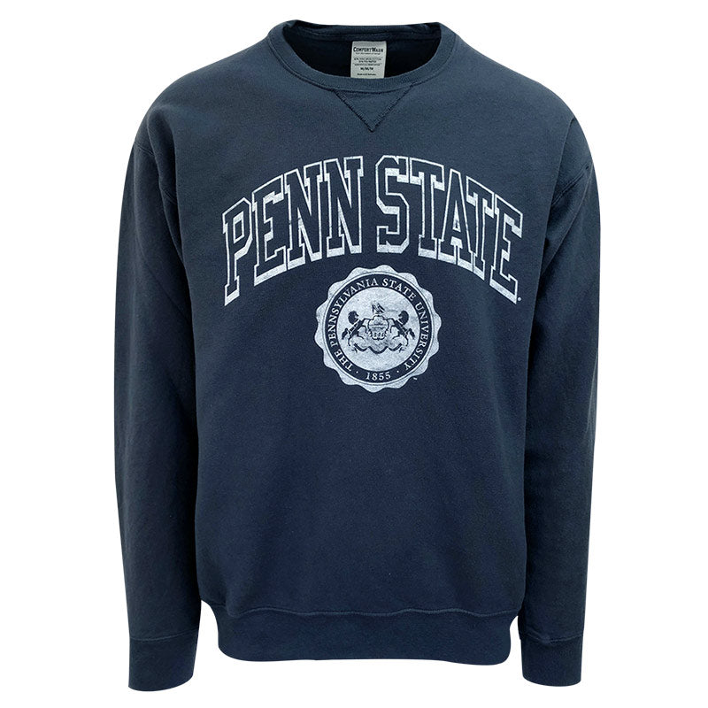 Comfort Wash Penn State Seal Crew Sweatshirt