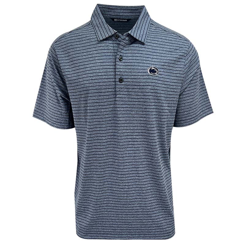 Cutter & Buck Forge Heather Stripe Polo | Lion's Pride