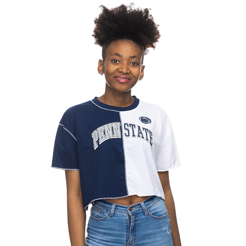 penn state cropped shirt