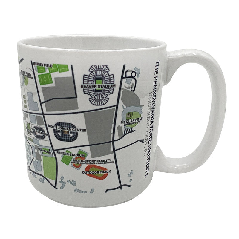 20 oz Campus Map Mug