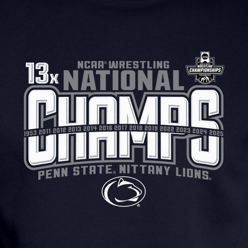 PSU Wrestling 13 Time National Champions Sweatshirt