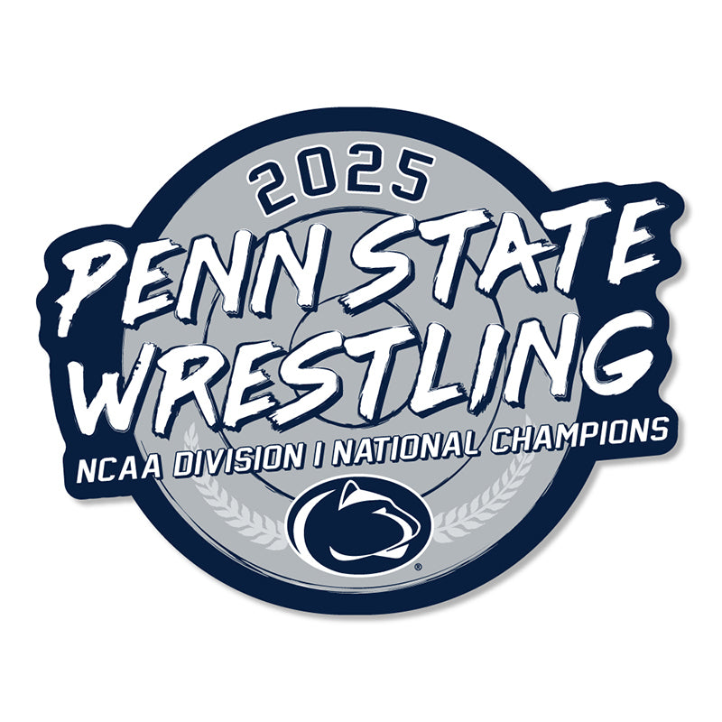 2025 PSU Wrestling National Champions Sticker