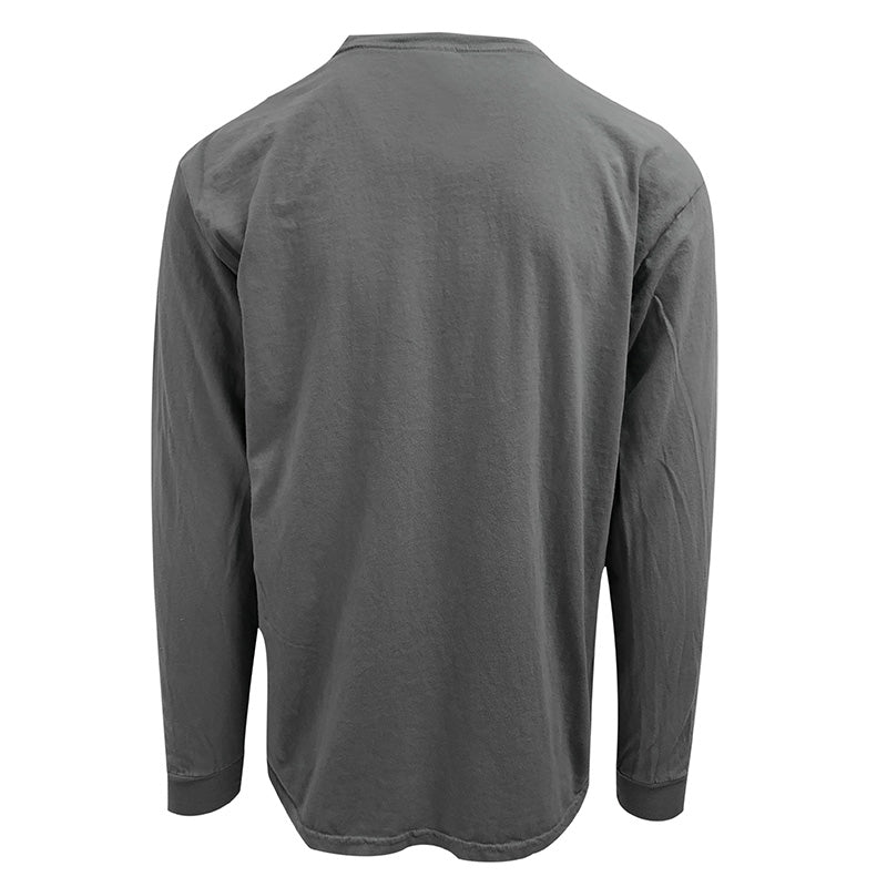 Comfort Colors Penn State Fly Fishing Long Sleeve T-shirt - Gray