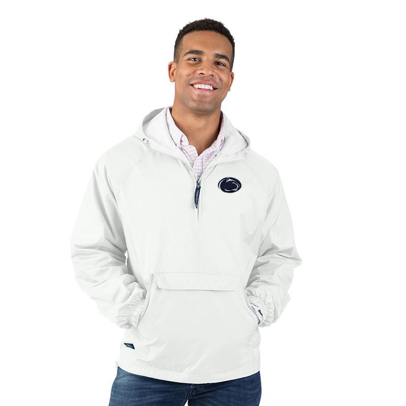 Charles River Pullover Nittany Lion White Jacket - White