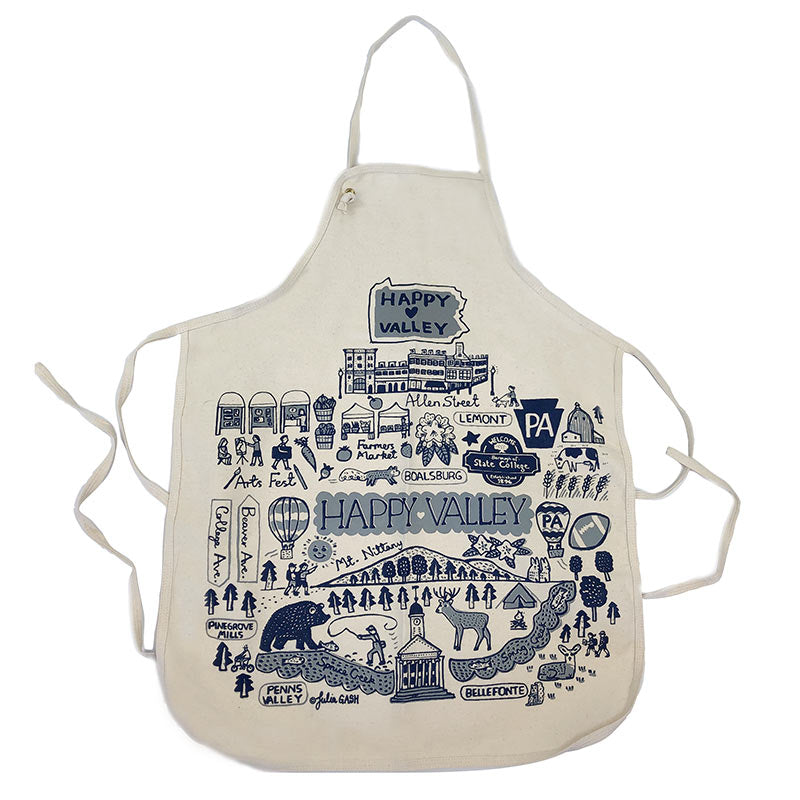 Julia Gash Happy Valley Canvas Apron