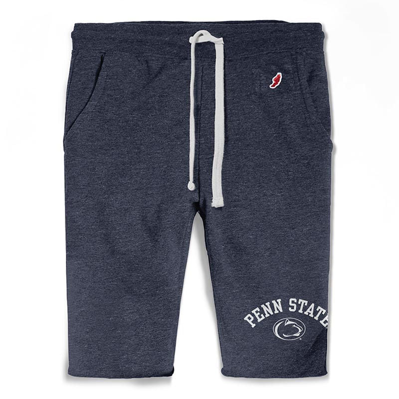 Raw hem jogger online shorts