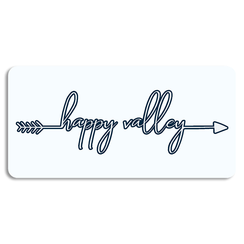 Happy Valley Arrow Removable Decal Sticker